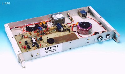 The Keyer/PSU Unit for  GB3CMS, May 1997
